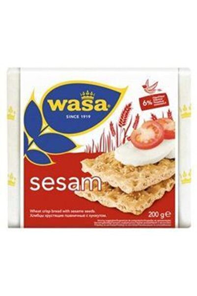 Wasa Susamlı Gevrek Ekmek Grispbread Sesam 200 gr