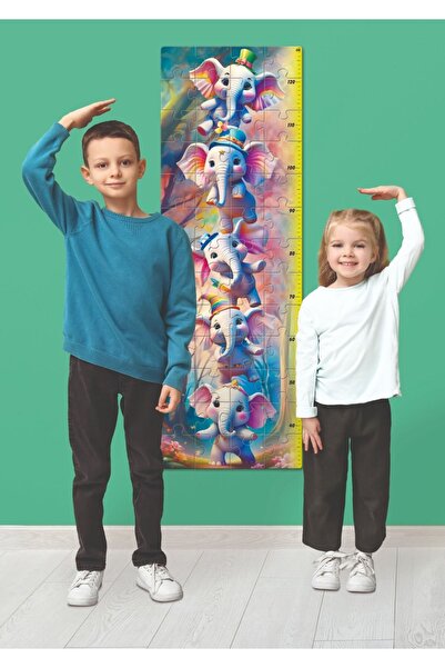 ROUTE XXL Puzzle Eğlenceli Fil 98* 33 CM