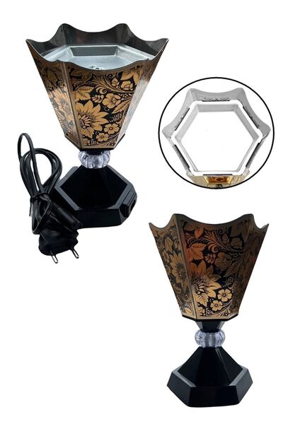 Hyd Elektrikli Metal Dekoratif Buhurdanlık Tütsülük