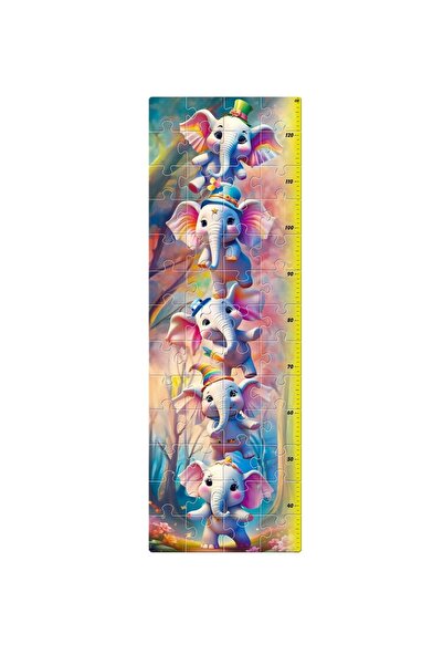 ROUTE XXL Puzzle Eğlenceli Fil 98* 33 CM