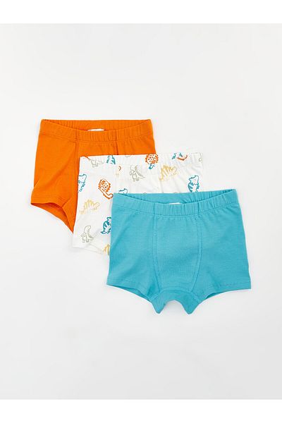 LC Waikiki LCW Set of 3 Rubber Waist Boxers for Baby Boy