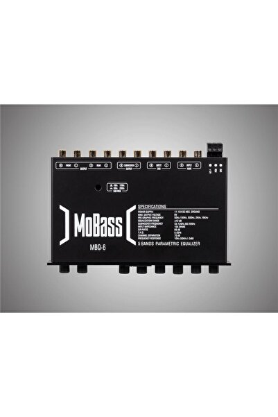 MOBASS MVQ-6 PARAMETRIC EQUALIZER