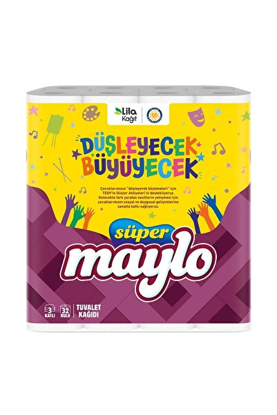 Maylo Süper Maylo Tegv Tuvalet Kağıdı 32'li