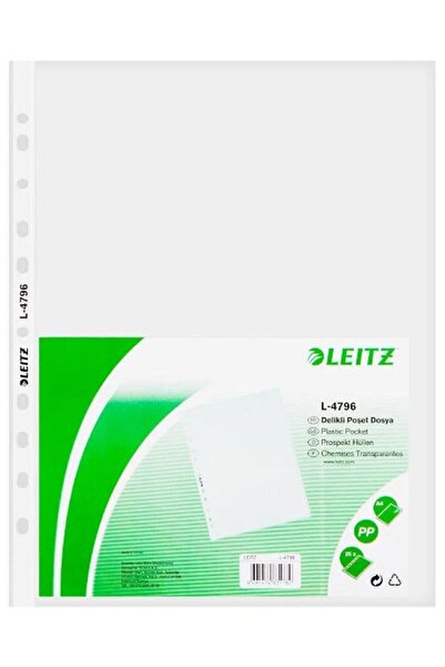 Leitz A4 100 Lü Poşet Dosya 5 PAKET Toplam 500adet