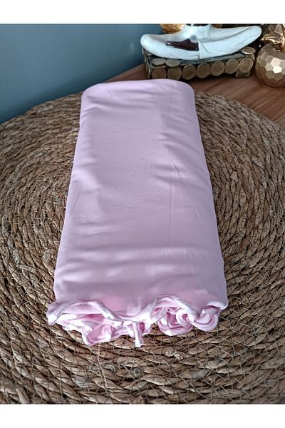 Blotch Premium Lycra Dust Pink Lycra Sandy Jersey Shawl