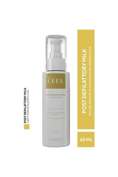 The Ceel Tüy Azaltıcı ve Nemlendirici Süt Epilasyon&lazer Sonrası Isırgan Otu ve Hyaluronik Asit Özl