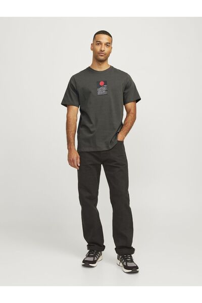 R.D.D. ROYAL DENIM DIVISION T-Shirt RDD bedrucktes Rundhals-T-Shirt