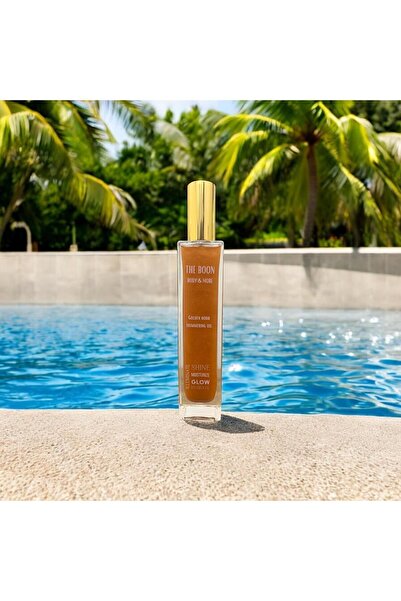 The Boon Body & More Vitaminli Işıltılı Vücut Ve Saç Yağı 100 ml