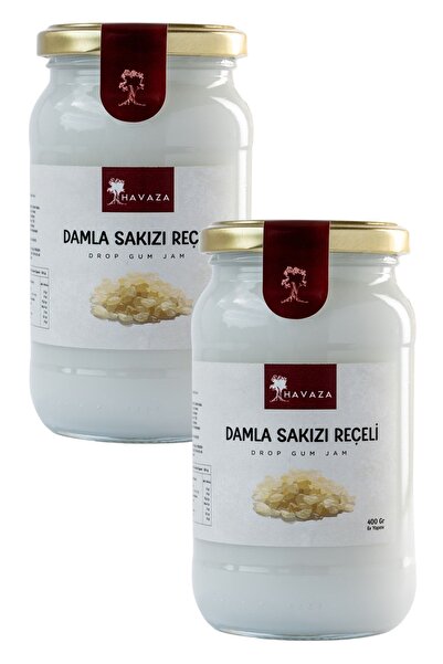 Havaza Damla Sakızı Reçeli 400 Gr. 2'li Avantaj Paketi