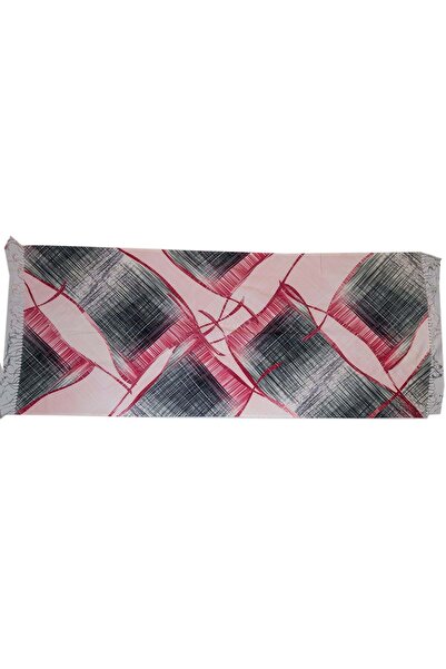 Exve Exclusive Червоно-чорний цифровий принт жіночий шаль