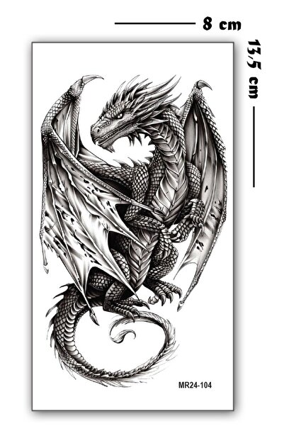 Jet Online Kanatlı Ejderha Dragon Geçici Dövme