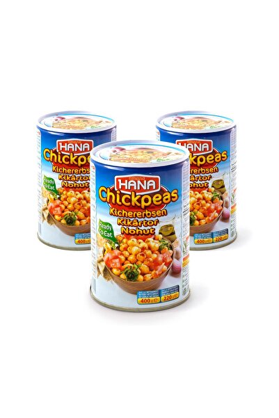 Hana Nohut Konservesi 400gr X 3 Adet