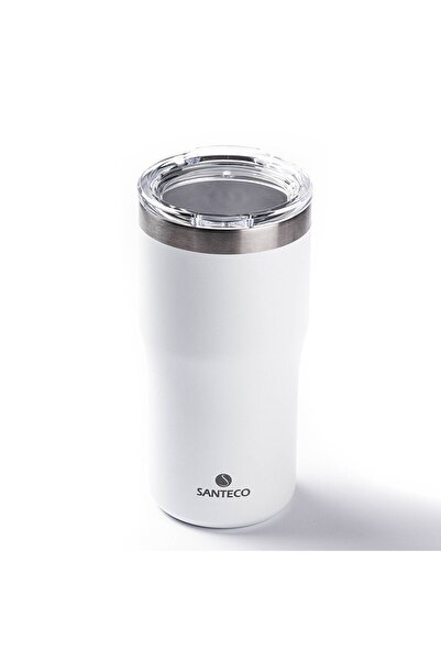 Tantitoni غطاء تريتان أبيض - كوب ترمس ستانلس ستيل 500 مل 024-01- أبيض