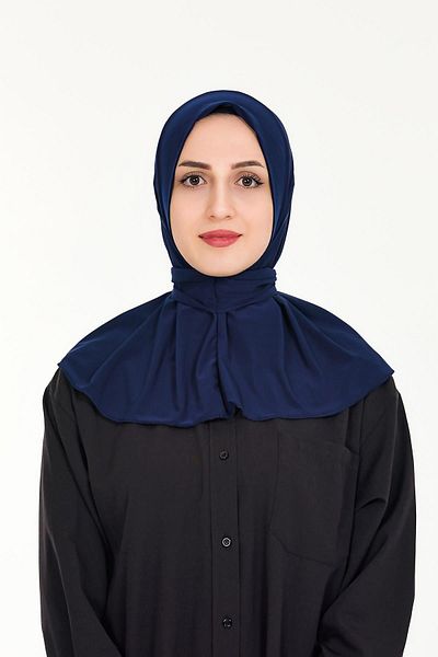 Sensu Γυναικείο Hijab Ready Snap Hijab Bonnet Shawl