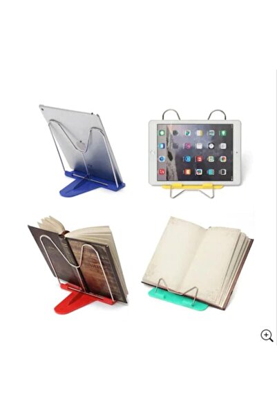 CMT Katlanabilir Metal Kitap Okuma Standı Katlanır Kitap Tutucu