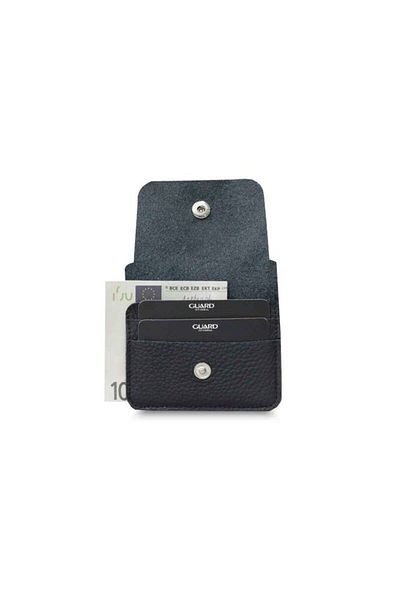GUARD Black Patch Card Holder