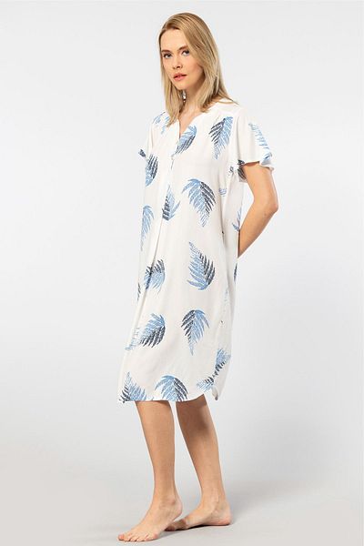 TÜREN 3399 Rochie de damă cu plachetă țesută