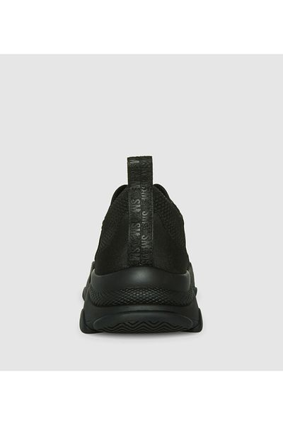 Steve Madden black men's fashion sneakers