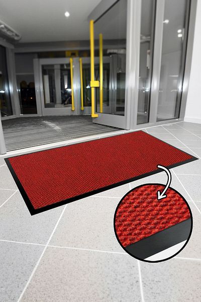 Paspas Yap Entrance Mat with Non-Slip Ramp - Dust, Humidity and Water Catching, for Apartment, Shop and Workplace