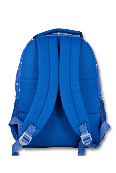 ÜMİT ÇANTA Шкільний рюкзак для хлопчика - Уміт, милі собачки, три відділення, синьо-червоний