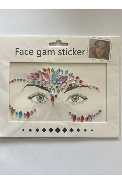 Genel Markalar Face Gems Yüz Süsleme Taşı Vücut Kristali Model 18