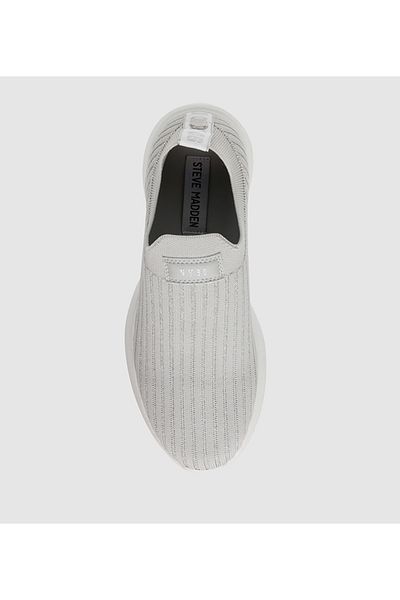 Steve Madden grey women's's flat-sports sneakers