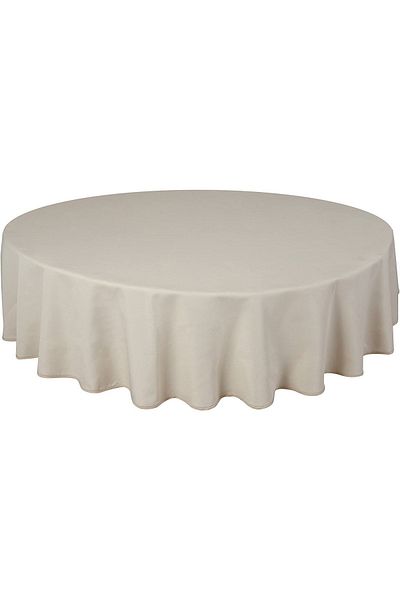 stay home Carefree Round Tablecloth