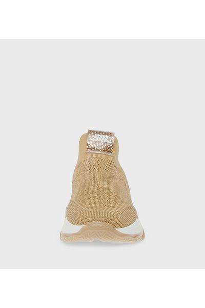 Steve Madden gold women's's fashion sneakers