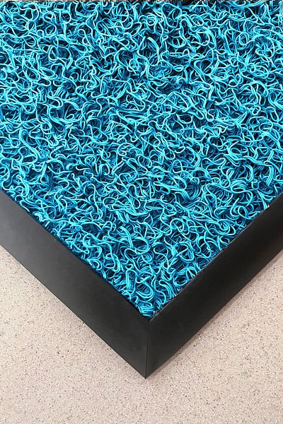 Paspas Yap Waterproof and Non-Slip Mat - Curly with Ramps, for Workplace, Apartment and Office