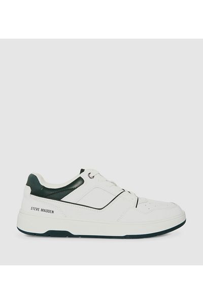 Steve Madden حذاء رياضي رجالي عصري متعدد الألوان باللون الأبيض
