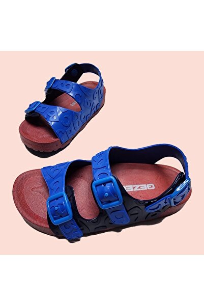 GEZER Daily Sandals with Double Buckles and Adjustable Letters - Sea, Beach, Pool