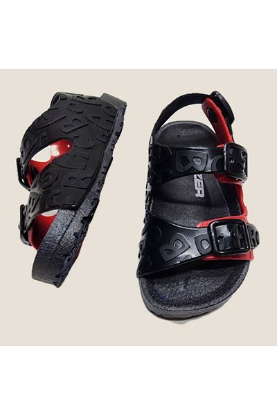 GEZER Daily Sandals with Double Buckles and Adjustable Letters - Sea, Beach, Pool