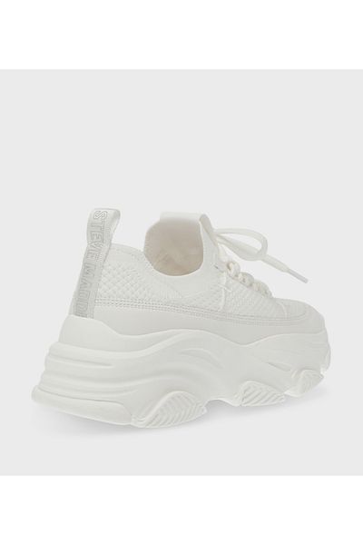 Steve Madden white women's's fashion sneakers