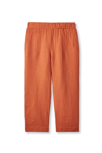 Petit Coral Kiremit Unisex Çocuk Müslin Pantolon