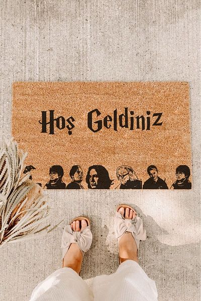Paspas Yap Harry Potter Door Mat - Front, Bristle and Exterior Door Mat