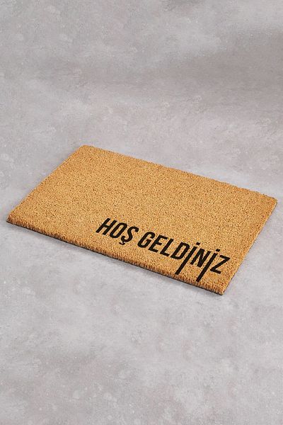 Paspas Yap Welcome Written Door Mat Door Front Door Door Mat Outside Door Mat Koko Mat Bristle Mat Printed