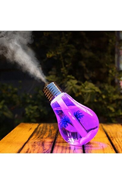 LENSUN Led Işıklı Ampül Hava Nemlendirici Buhar Makinası Humidifier