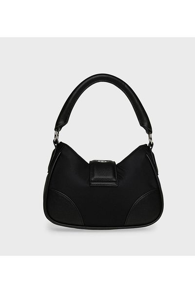 Steve Madden حقيبة كتف نسائية سوداء حقائب يد