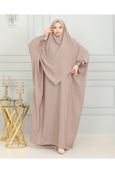 HATİCEATABEYLİBUTİK PRATİK BAĞLAMALI KATLI İPEK SUFLE