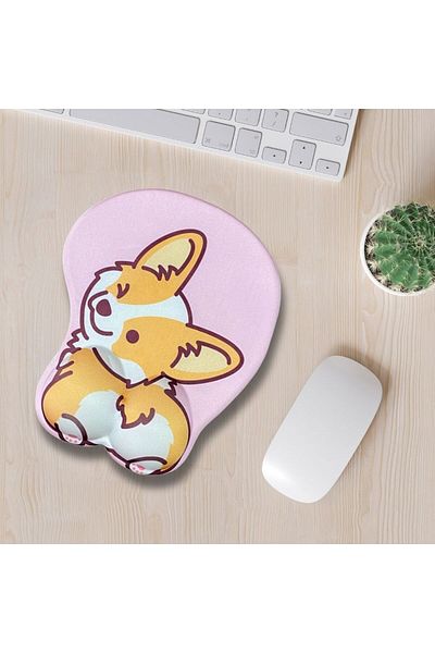 Daytona Ergonomic Patterned Mouse Pad