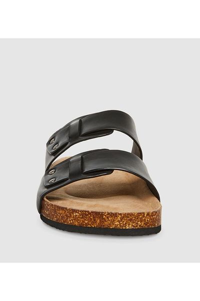Steve Madden Black Men's Sandals-traditional Sandals