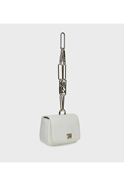 Steve Madden White Women's Shoulder Bag Hand Bags