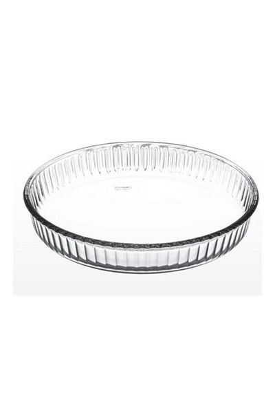 Paşabahçe White Pyrex Round Tray P59014