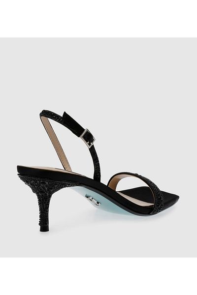 Steve Madden Black Women's Heeled Sandals Sandals