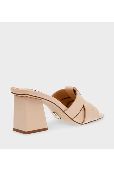 Steve Madden Nude Women's Block Heels Sandals
