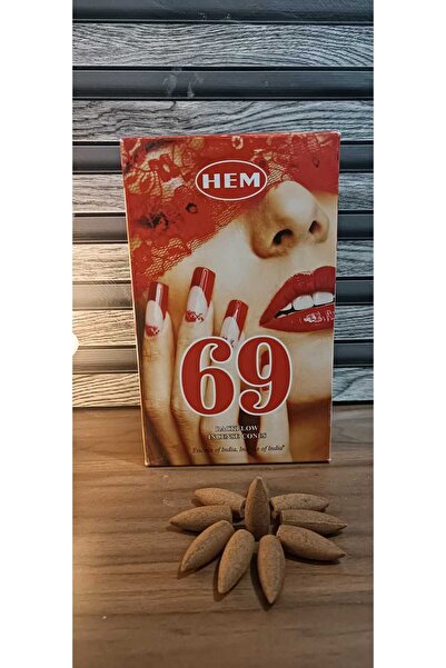 HUNATASARIM 10 Adet Geri Akış Tütsü 69 Kokulu