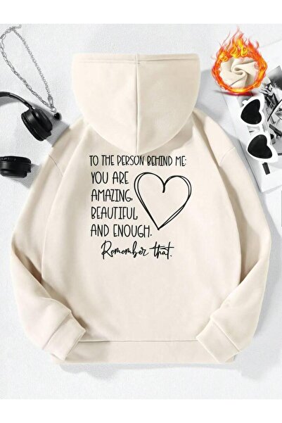 Machetta Χειμερινό Oversize Παιδικό Φούτερ - Remember Printed Hooded Hoodie