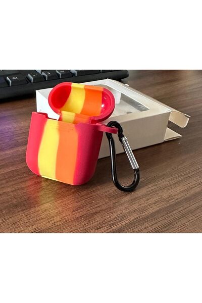 CONOCER Airpods 1-2 Nesil Uyumlu Renkli Tasarım Koruyucu Premium Kalite Silik...