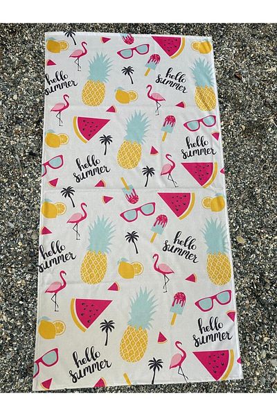 Dotamess Beach Towel - Printed Design