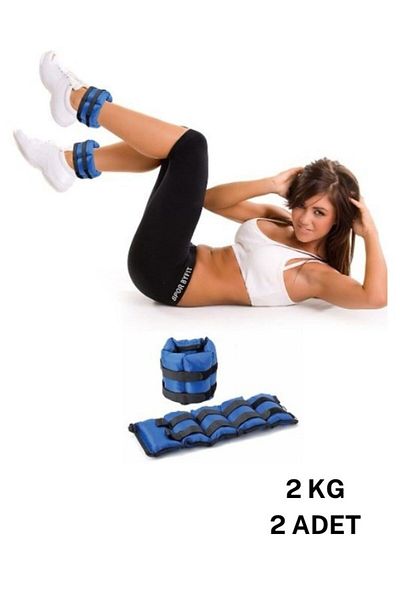 CKSpor 2 Kg x 2 bucăți Set de greutăți pentru întărirea mușchilor pentru încheietura mâinii